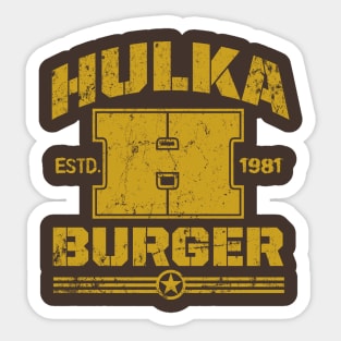 HulkaBurger Sticker